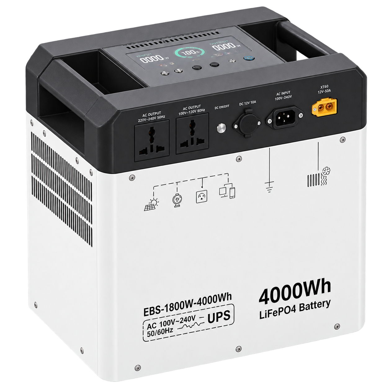 JQB Power 1800W-4000Wh (32 кг)