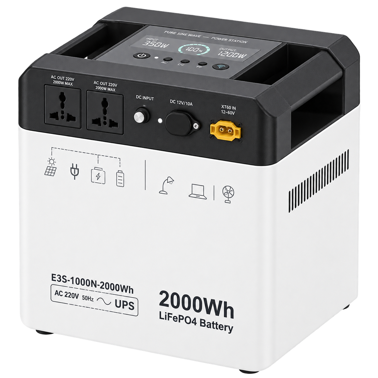 JQB Power 1000W-2000Wh (19 кг)